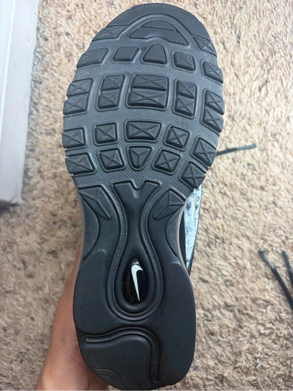Nike Men’s Black Low-Top Athletic Sneakers